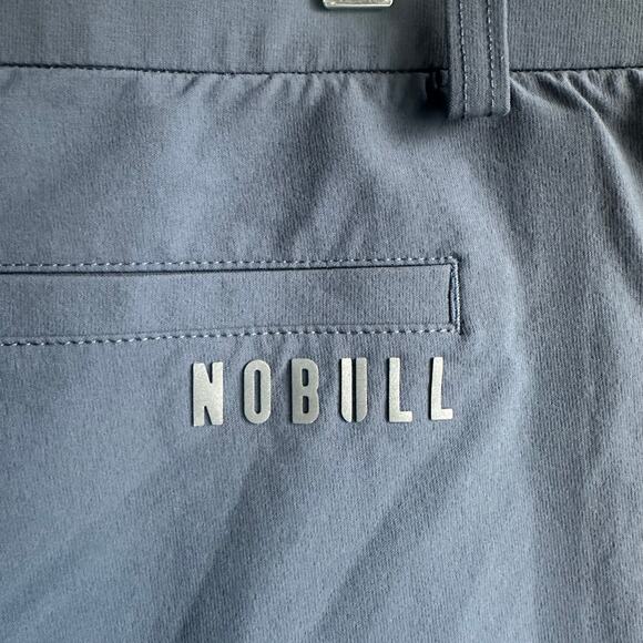 NOBULL Men's Golf Tour Shorts 8" inseam 40 Blue - Picture 7 of 10